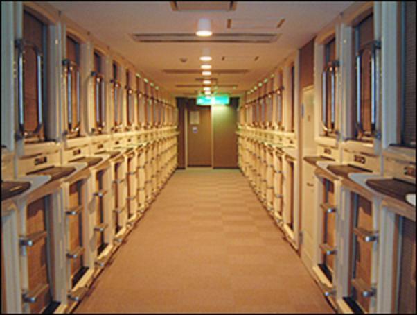 Sauna & Capsule Hotel Hokuo Tokio Kamer foto
